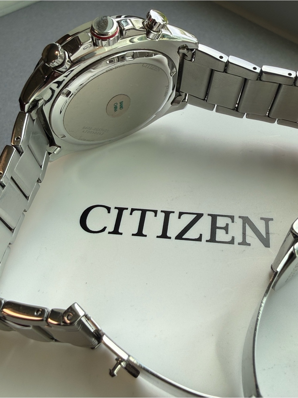Citizen Eco-Drive Chronograph Black Dial Men’s Watch - Picture 8 of 10